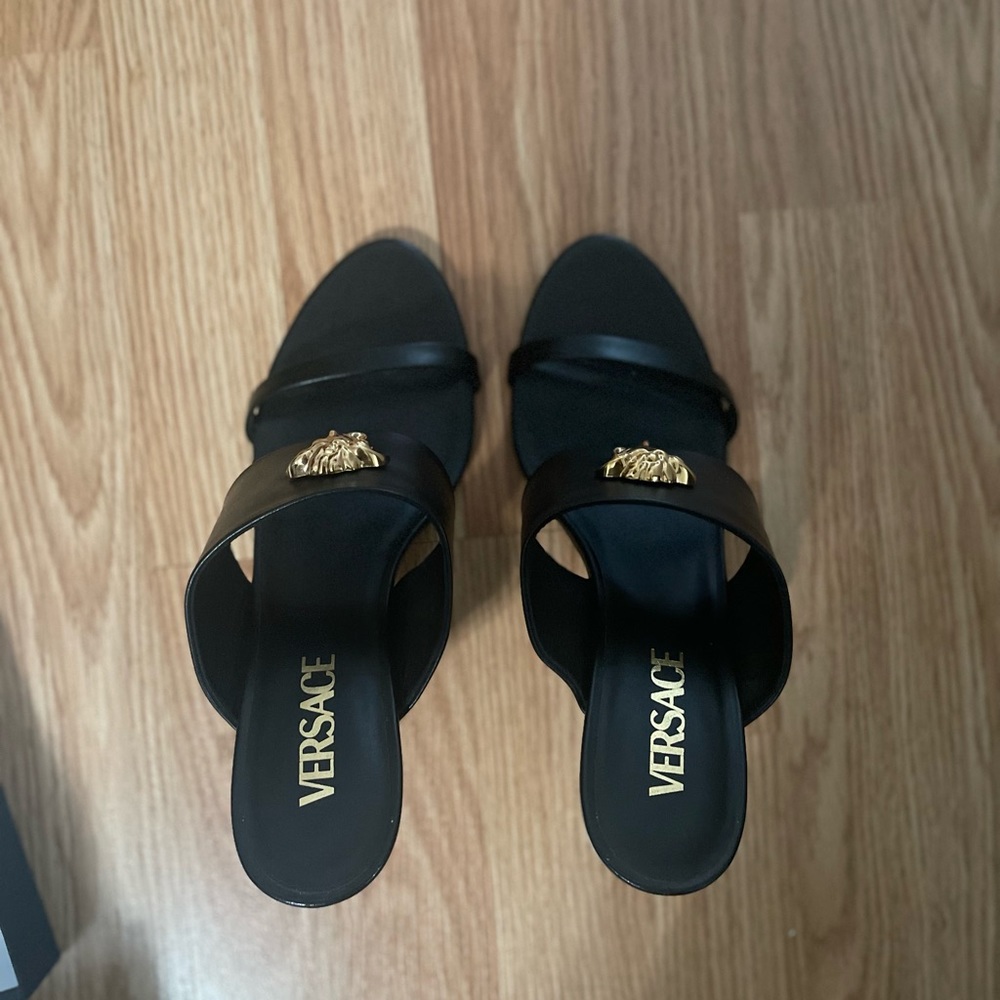 Versace Heels *Authentic* Bought from Versace Store. Size 40 (fits a size 9). - Picture 2 of 8